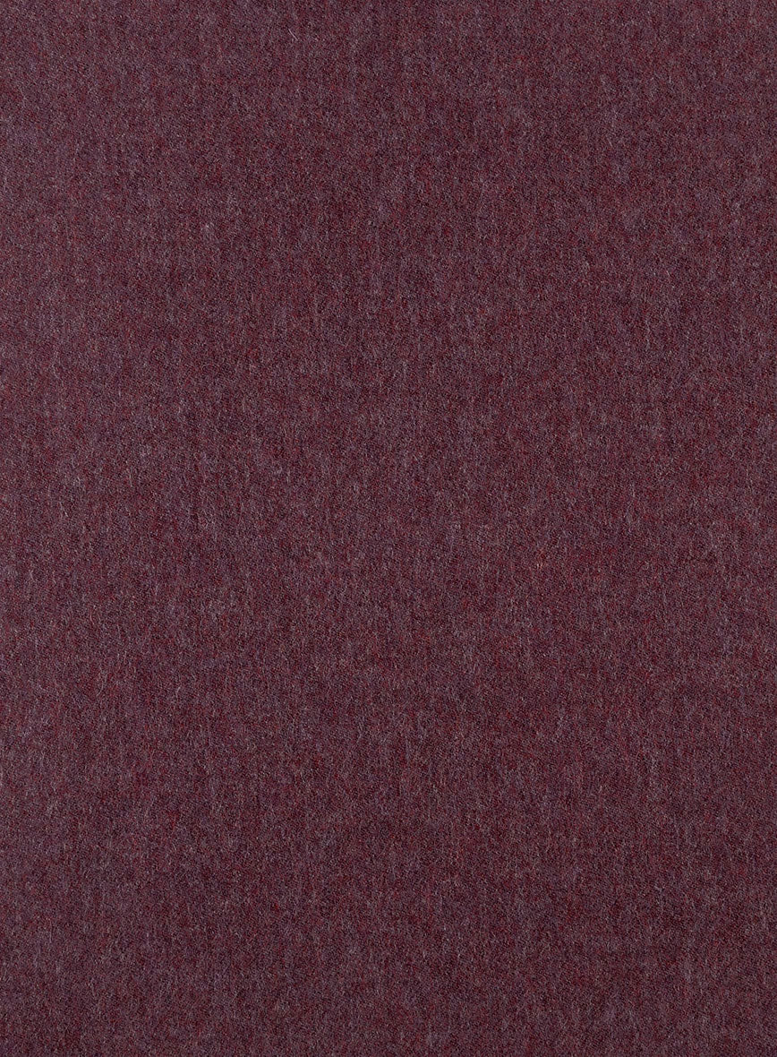 Naples Ramey Wine Tweed Double Breasted Jacket - Image 2