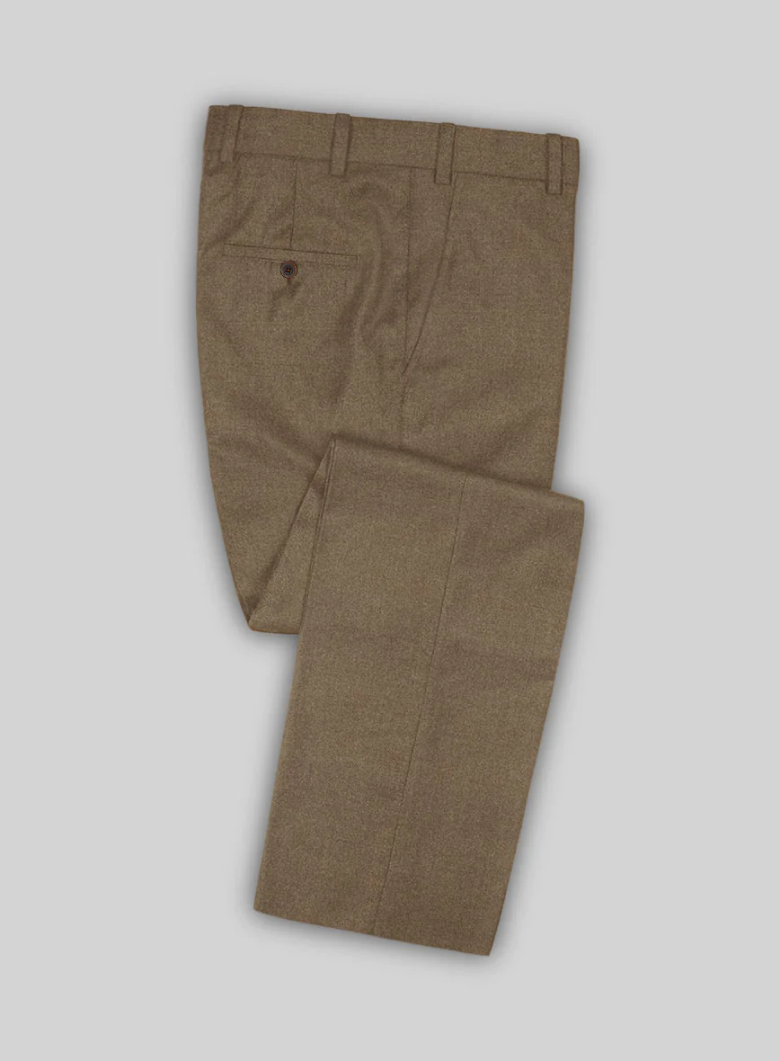 Naples Sahara Tweed Double Breasted Suit - Image 3