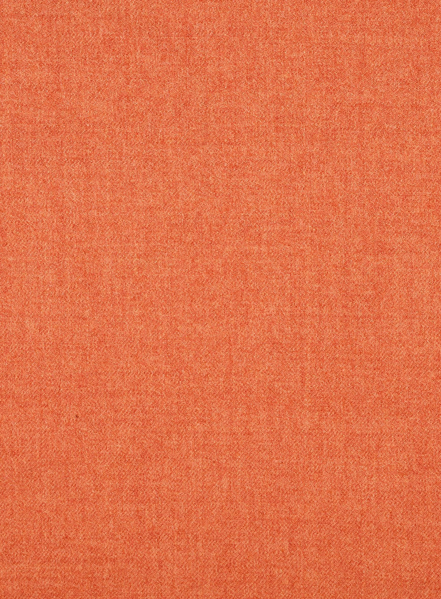 Naples Spring Orange Tweed Newsboy Cap - Image 4