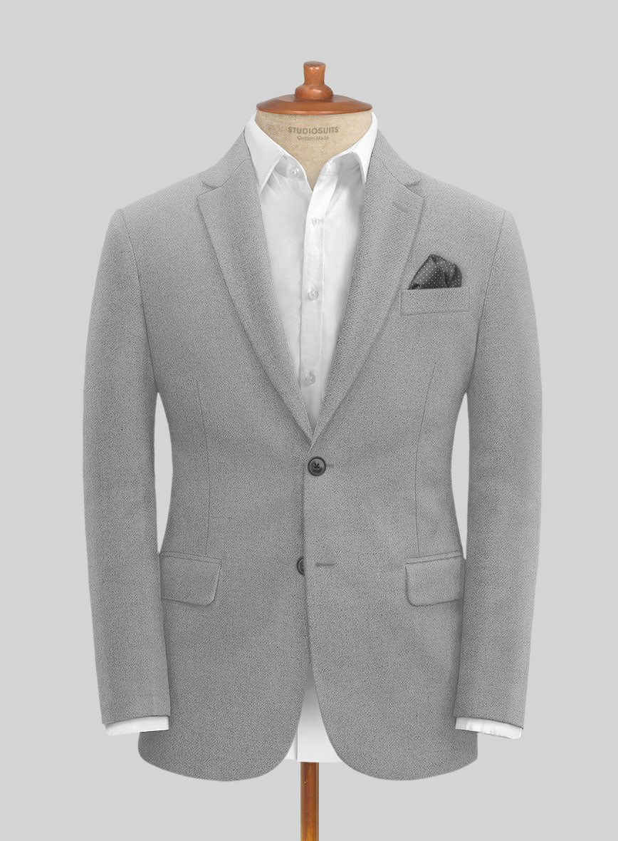 Naples Steel Gray Tweed Jacket
