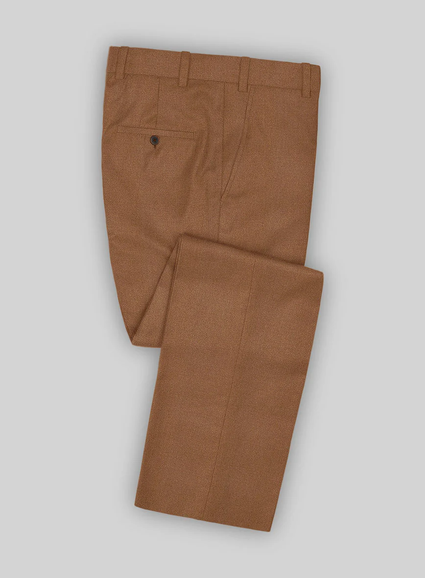 Naples Tobacco Tweed Suit - Image 5