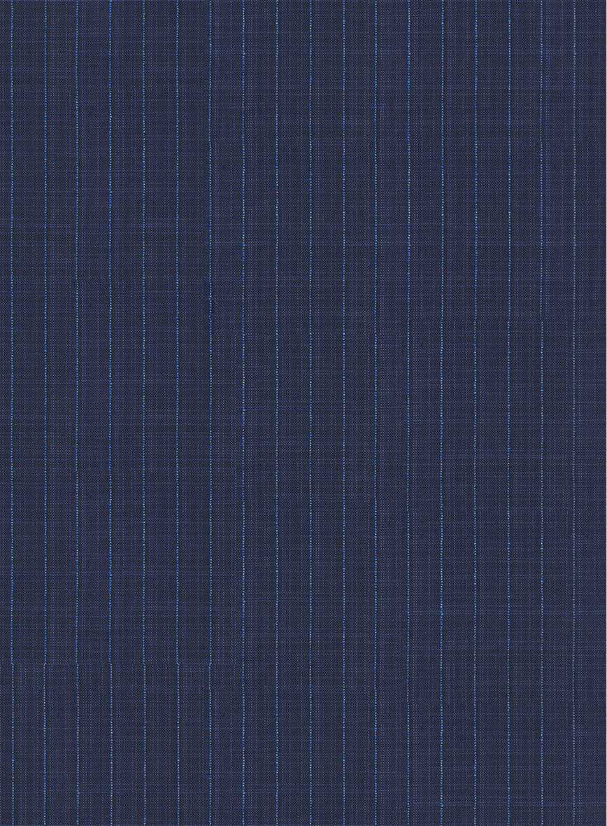 Napolean Argio Stripe Ink Blue Wool Jacket - Image 3