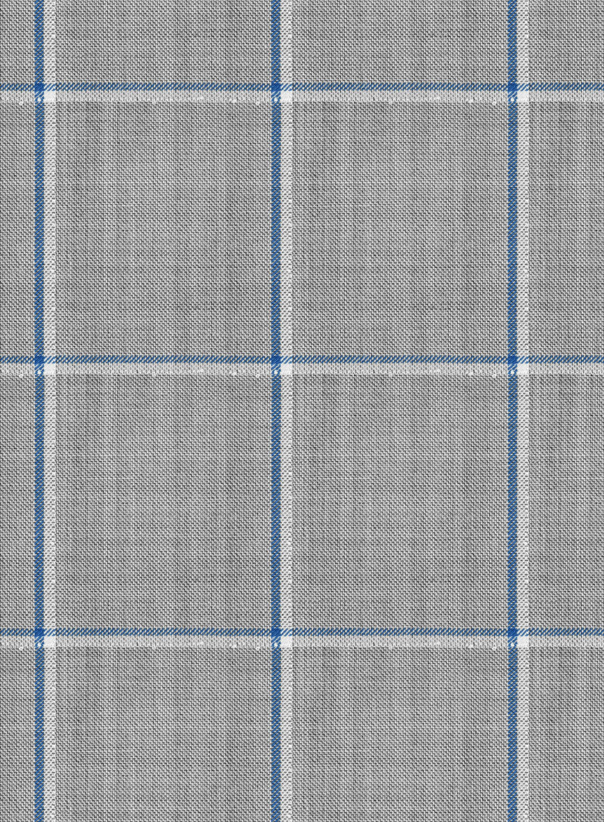 Napolean Aria Light Gray Wool Jacket - Image 4