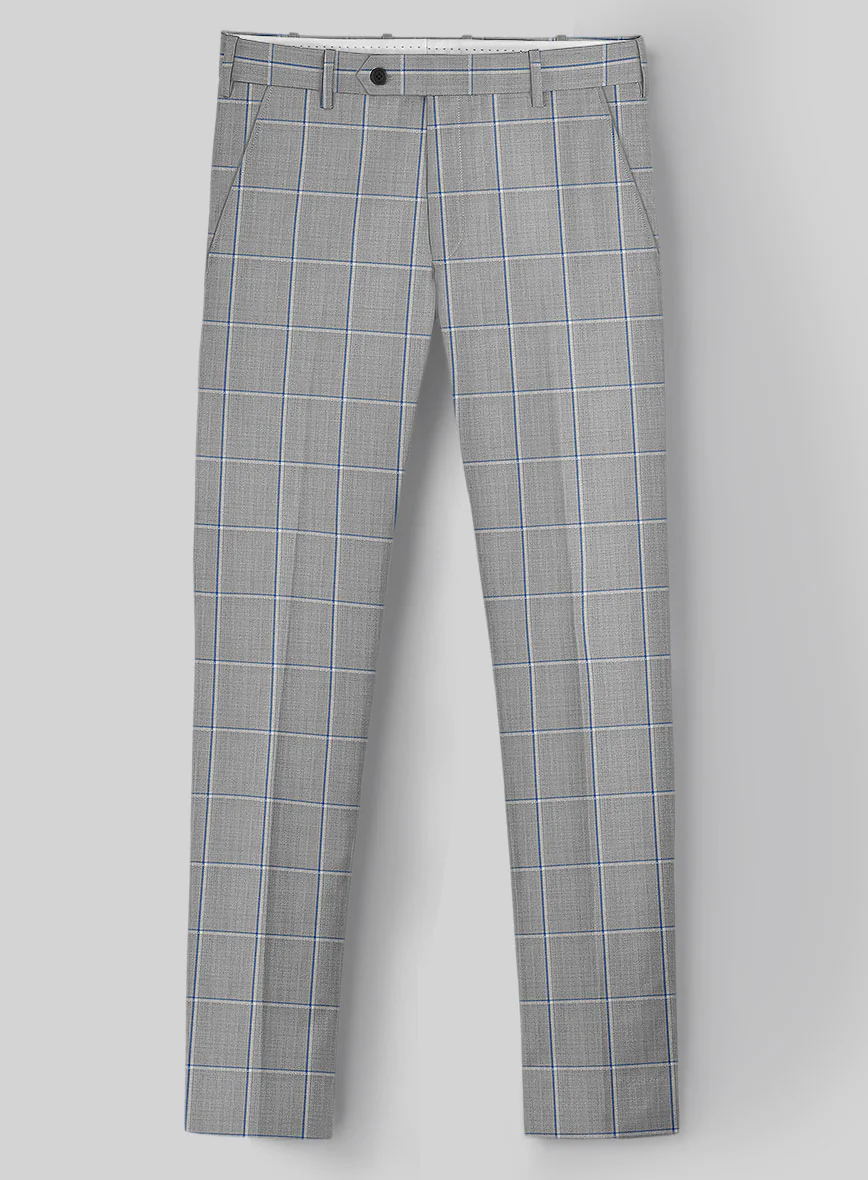 Napolean Aria Light Gray Wool Suit - Image 6
