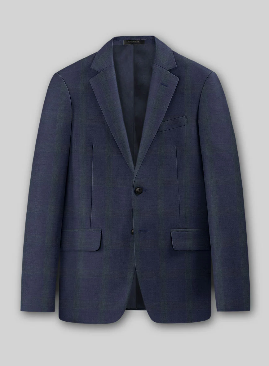 Napolean Artistic Blue Check Jacket