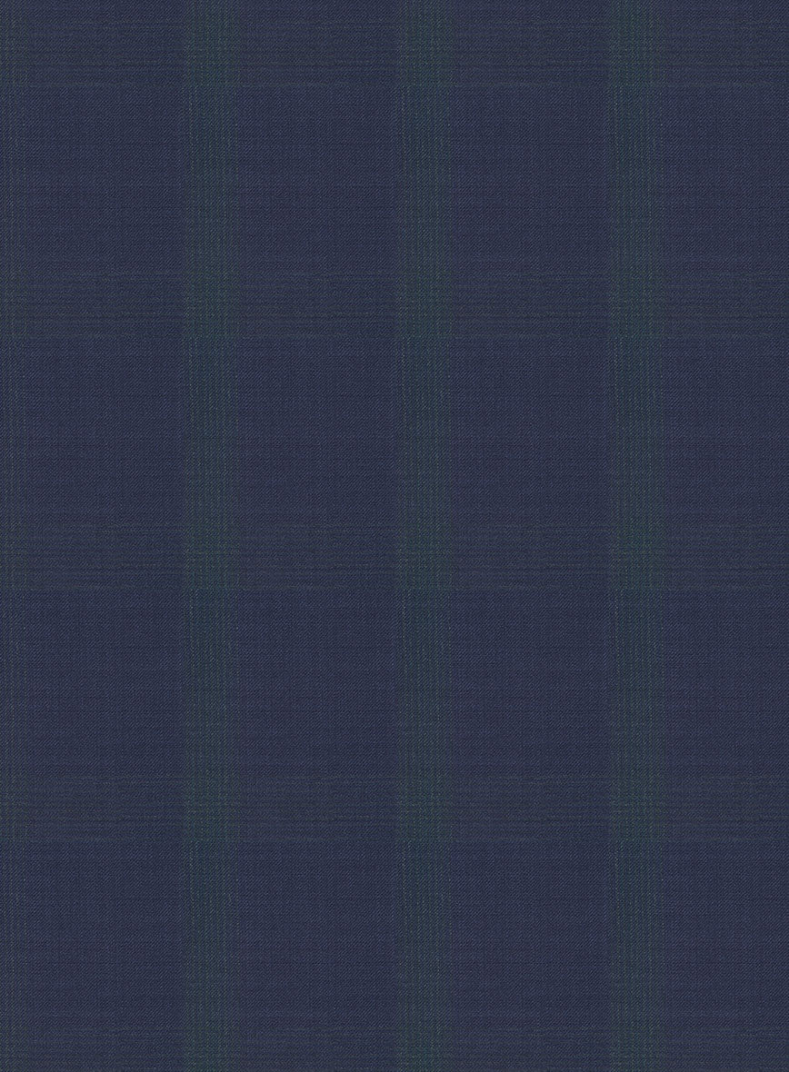 Napolean Artistic Blue Check Jacket - Image 3