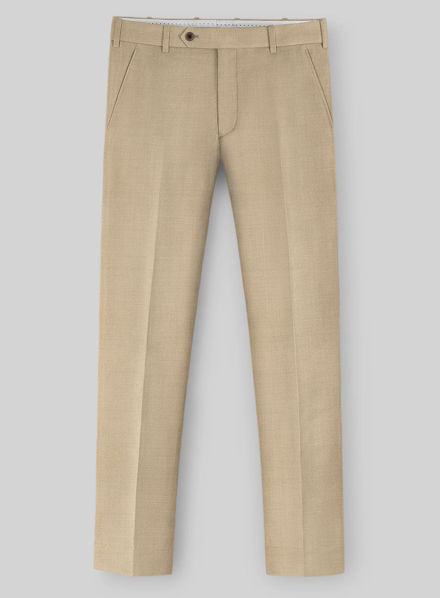 Napolean Biscuit Khaki Wool Suit - Image 5