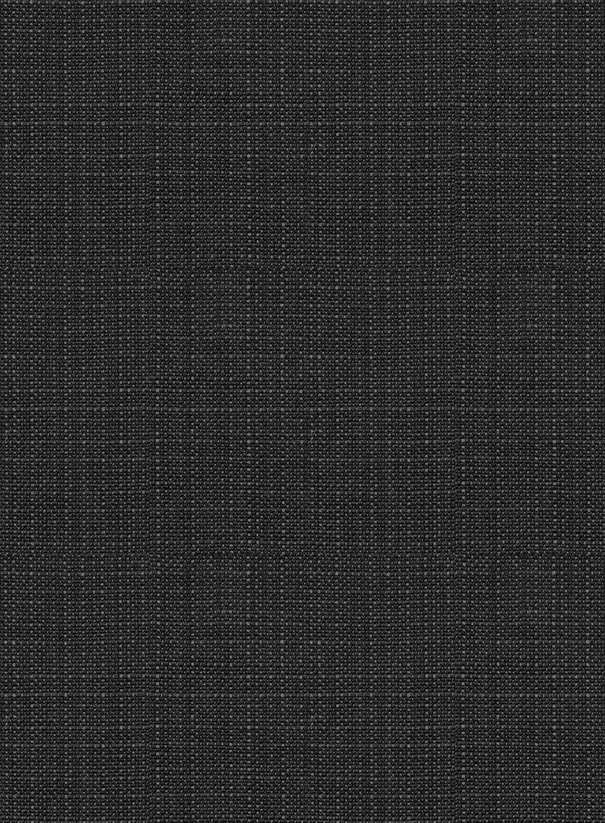 Napolean Bob Weave Charcoal Wool Pants - Image 2