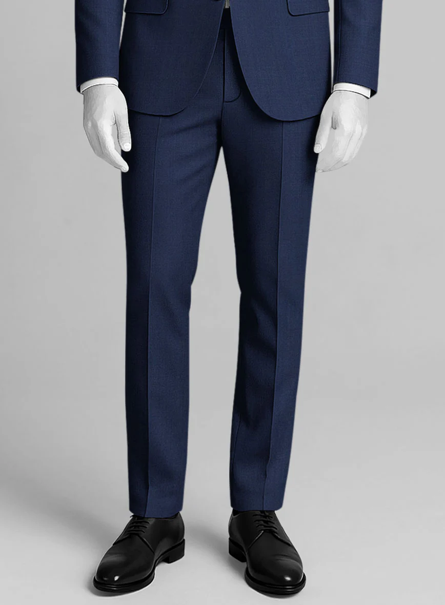 Napolean Bottle Blue Wool Suit - Image 6