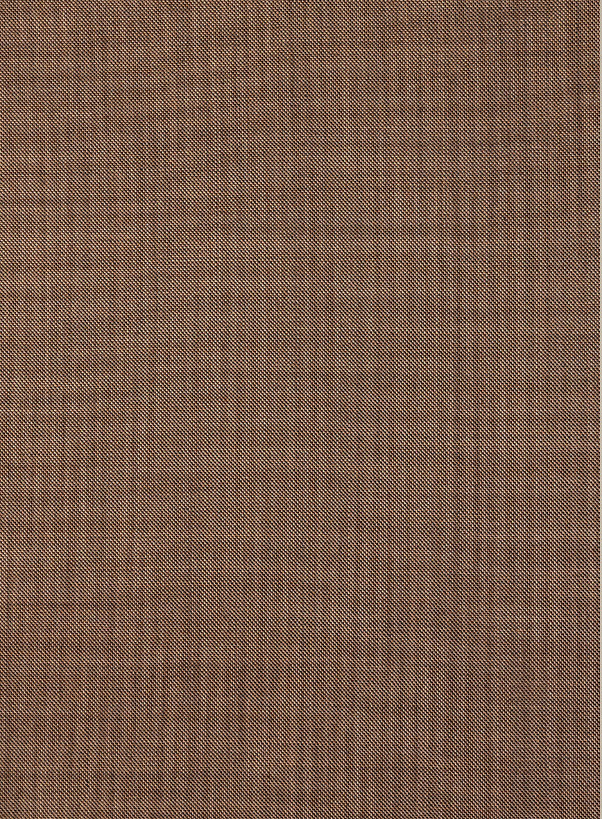 Napolean Caffaro Sharkskin Brown Wool Suit - Image 6