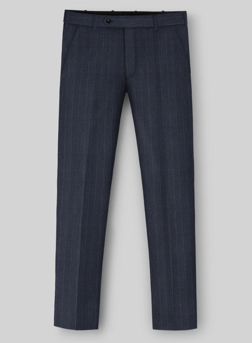 Napolean Como Bar Dark Blue Wool Suit - Image 5