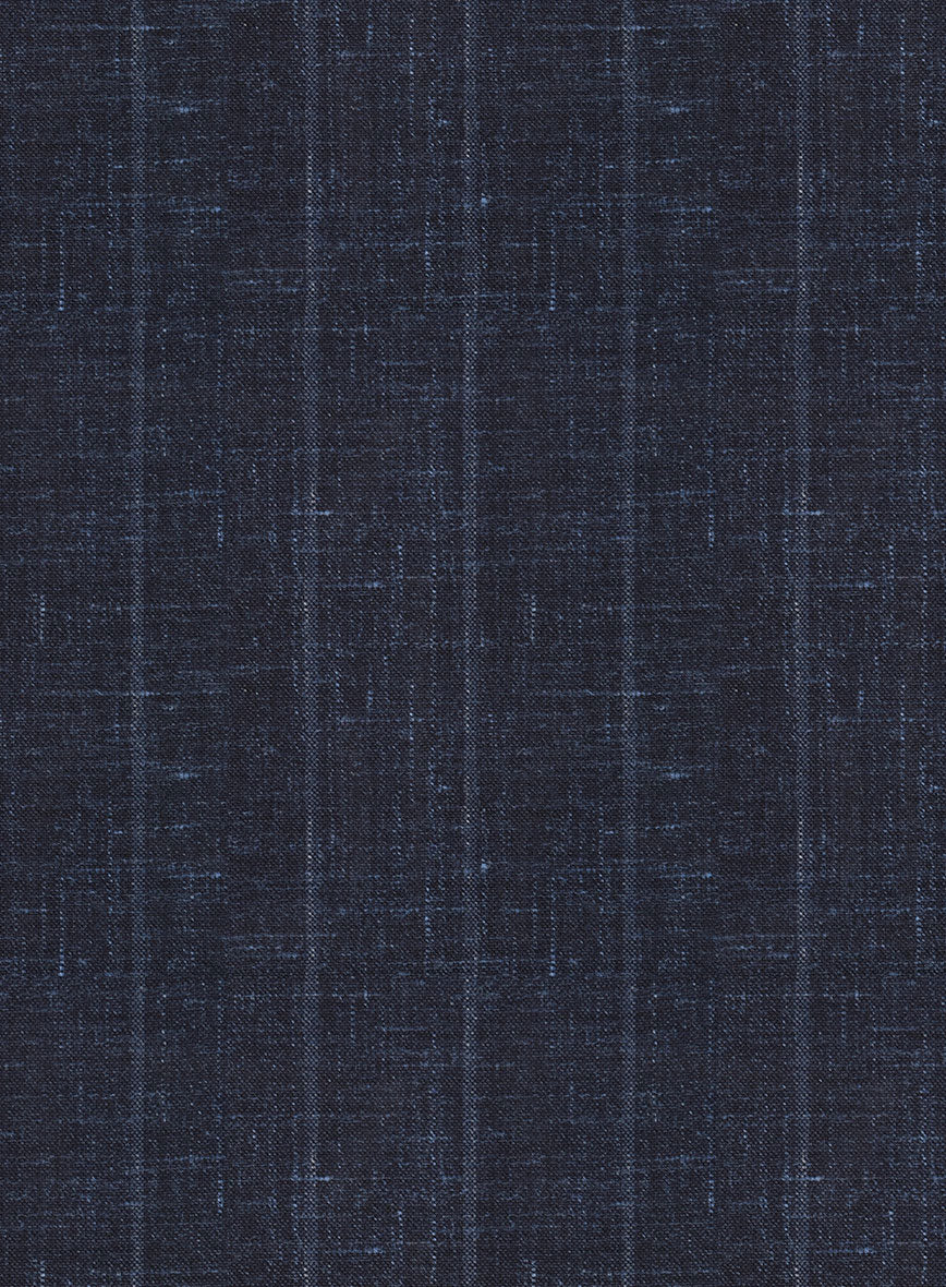Napolean Como Bar Dark Blue Wool Suit - Image 7