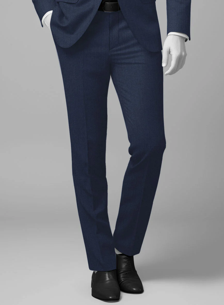 Napolean Cosmic Blue Wool Pants - Image 2