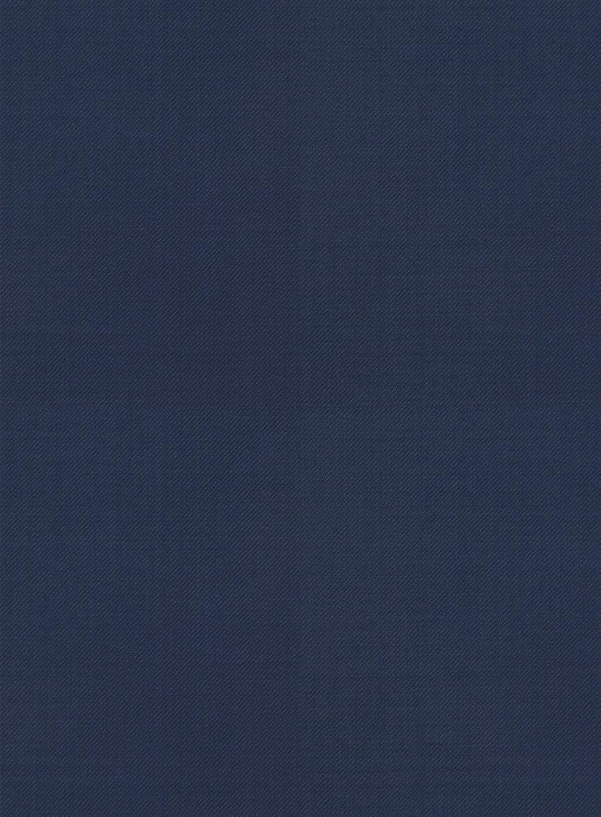 Napolean Cosmic Blue Wool Tuxedo Suit - Image 4