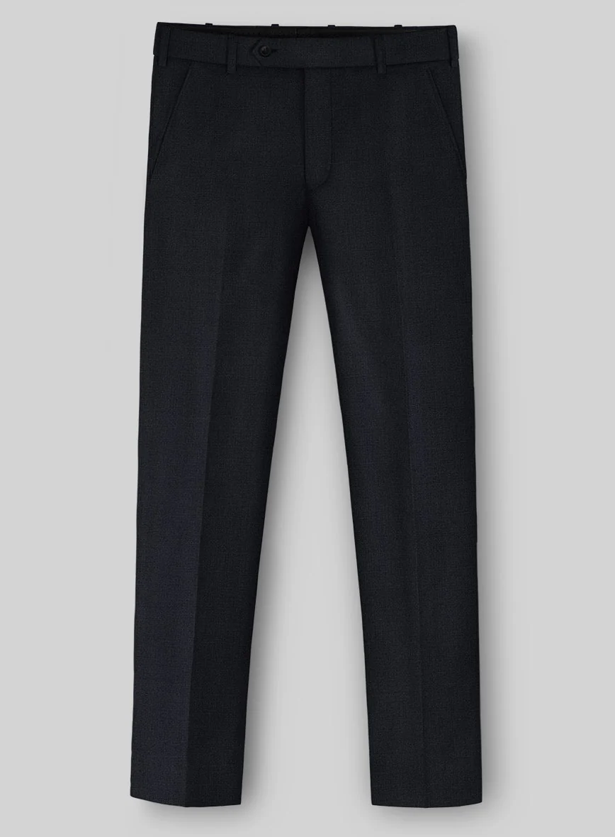 Napolean Dark Blue Wool Pants - Image 2