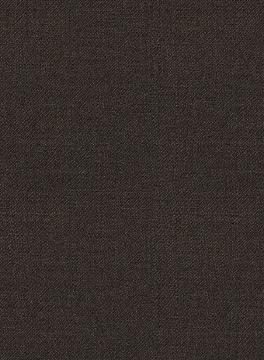 Napolean Dark Brown Wool Tuxedo Jacket - Image 3