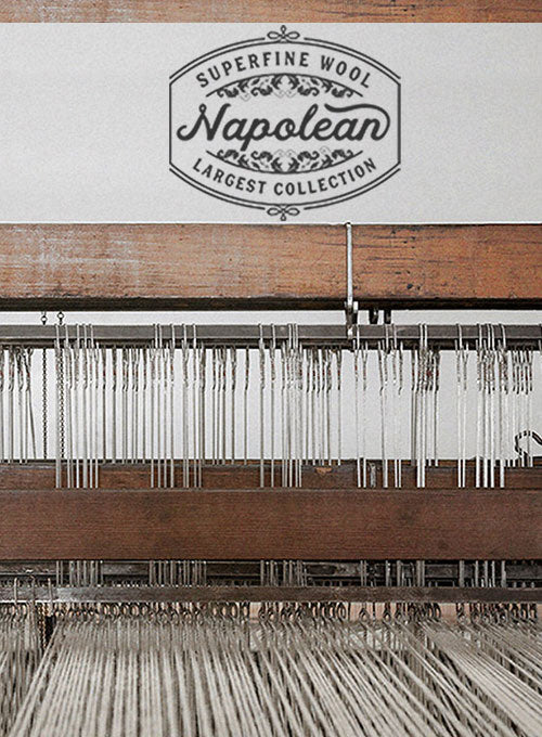 Napolean Eggplant Wool Double Breasted Suit - Image 6