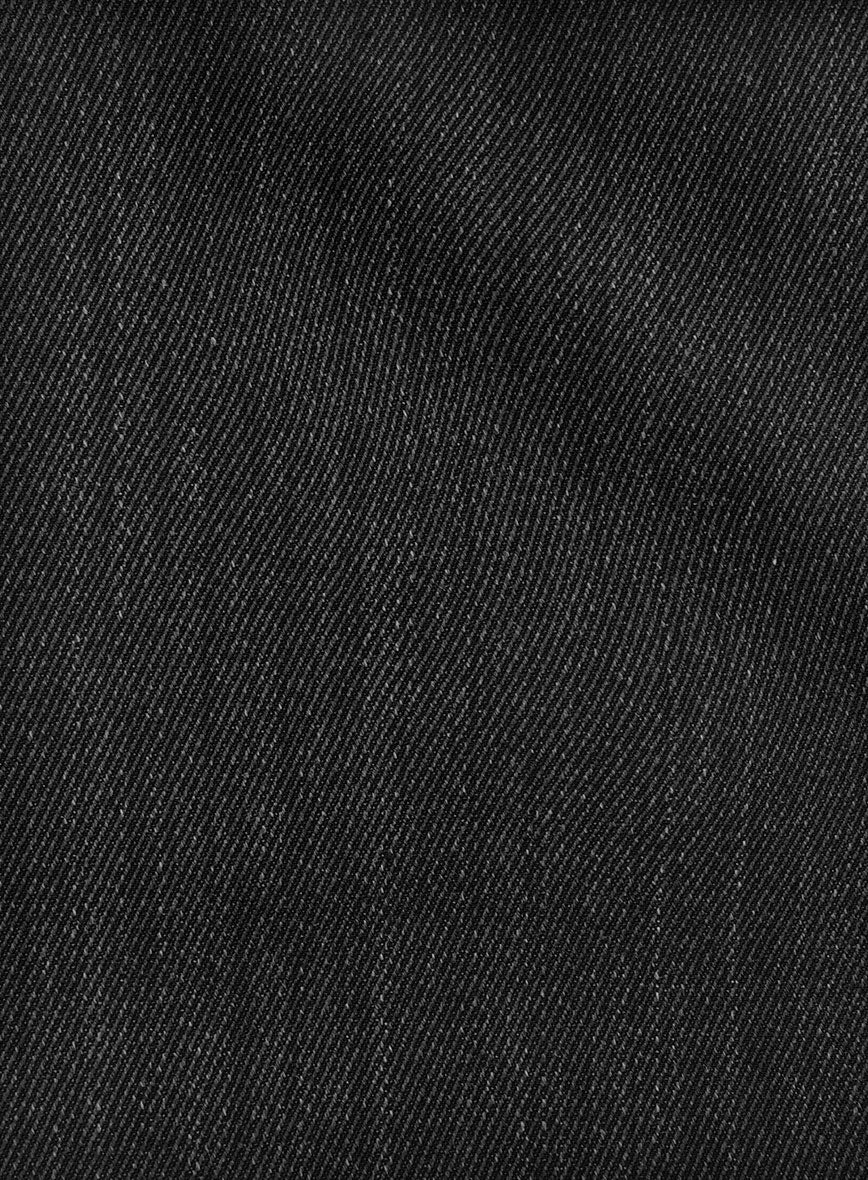 Napolean English Twill Charcoal Wool Pants - Image 3