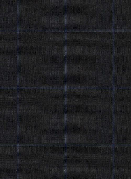 Napolean Fissa Black Wool Double Breasted Jacket - Image 2