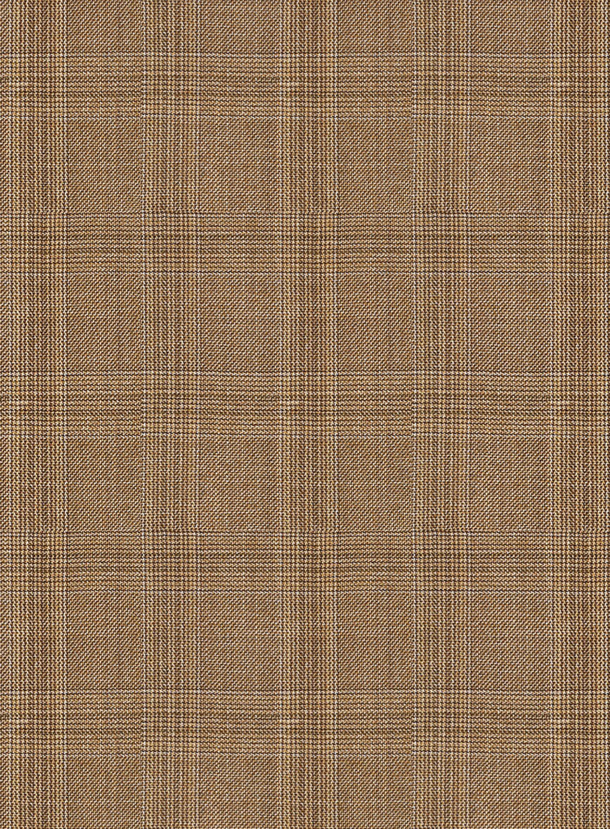Napolean Gisde Glen Brown Wool Suit - Image 7