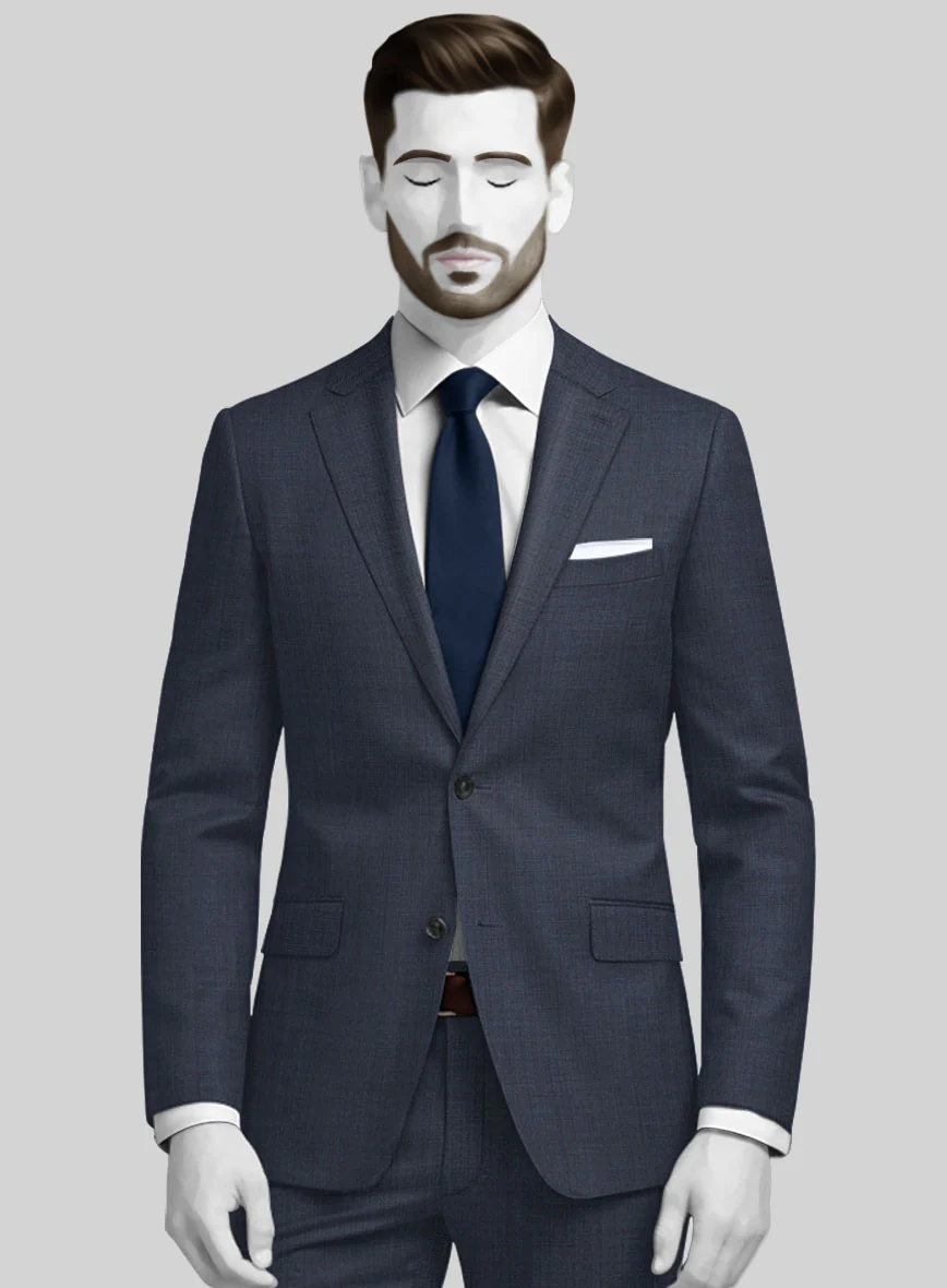Napolean Highball Blue Wool Jacket - Image 2