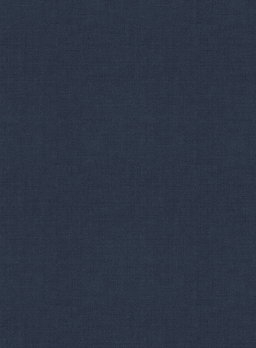 Napolean Ink Blue Wool Pants - Image 3