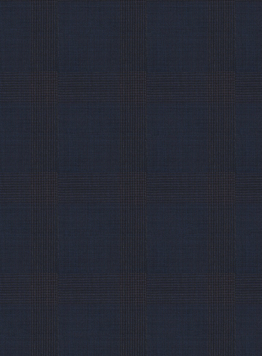 Napolean Knight Blue Check Jacket - Image 2