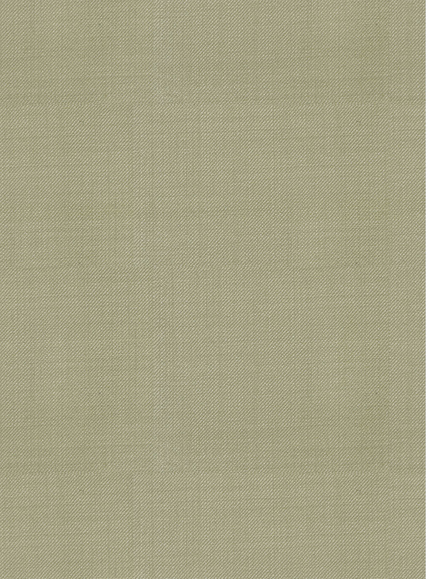 Napolean Light Khaki Wool Suit - Image 7