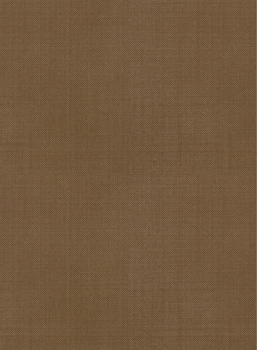 Napolean Melange Brown Wool Tuxedo Suit - Image 4