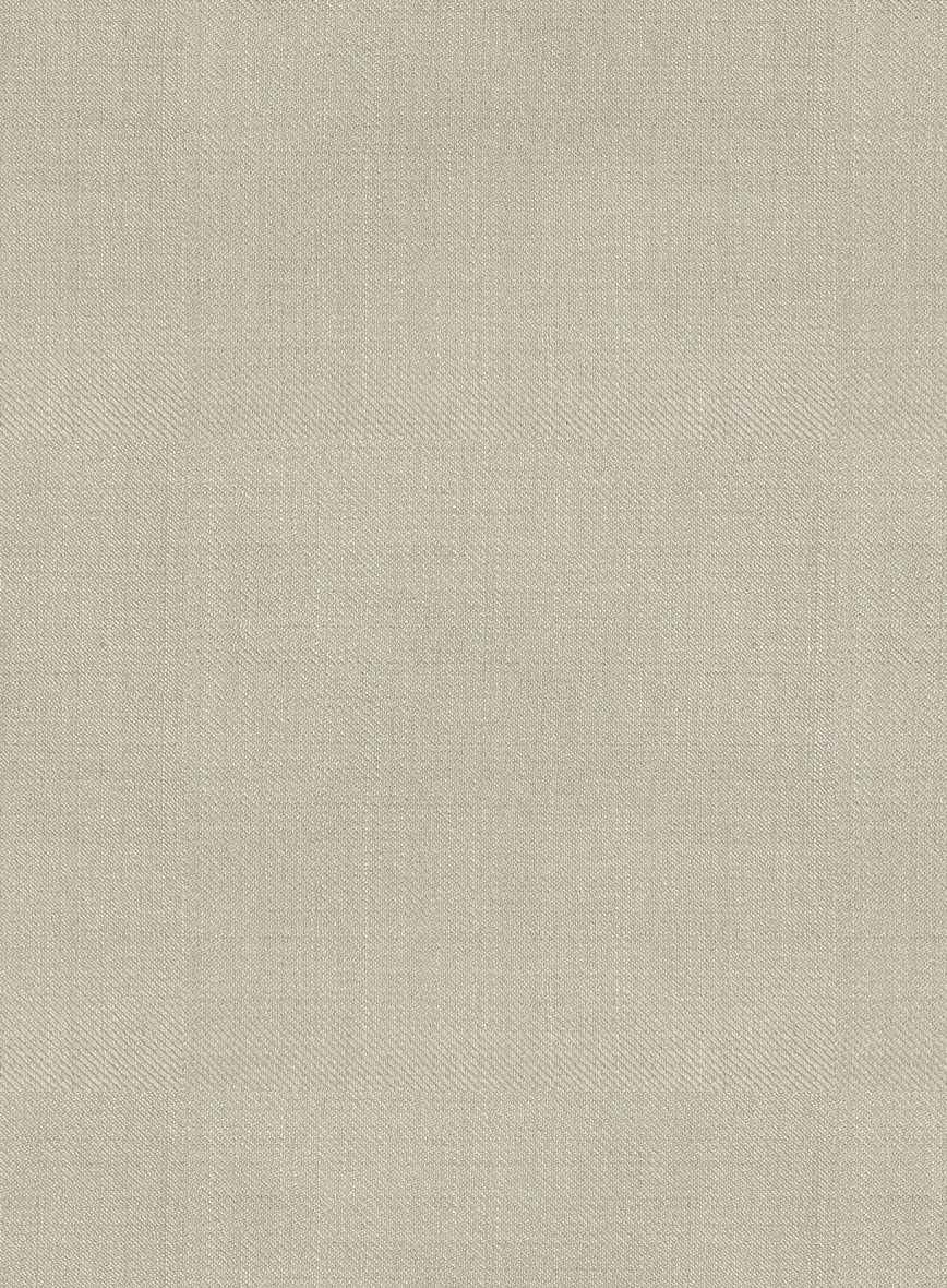 Napolean Muted Khaki Wool Pants - Image 3