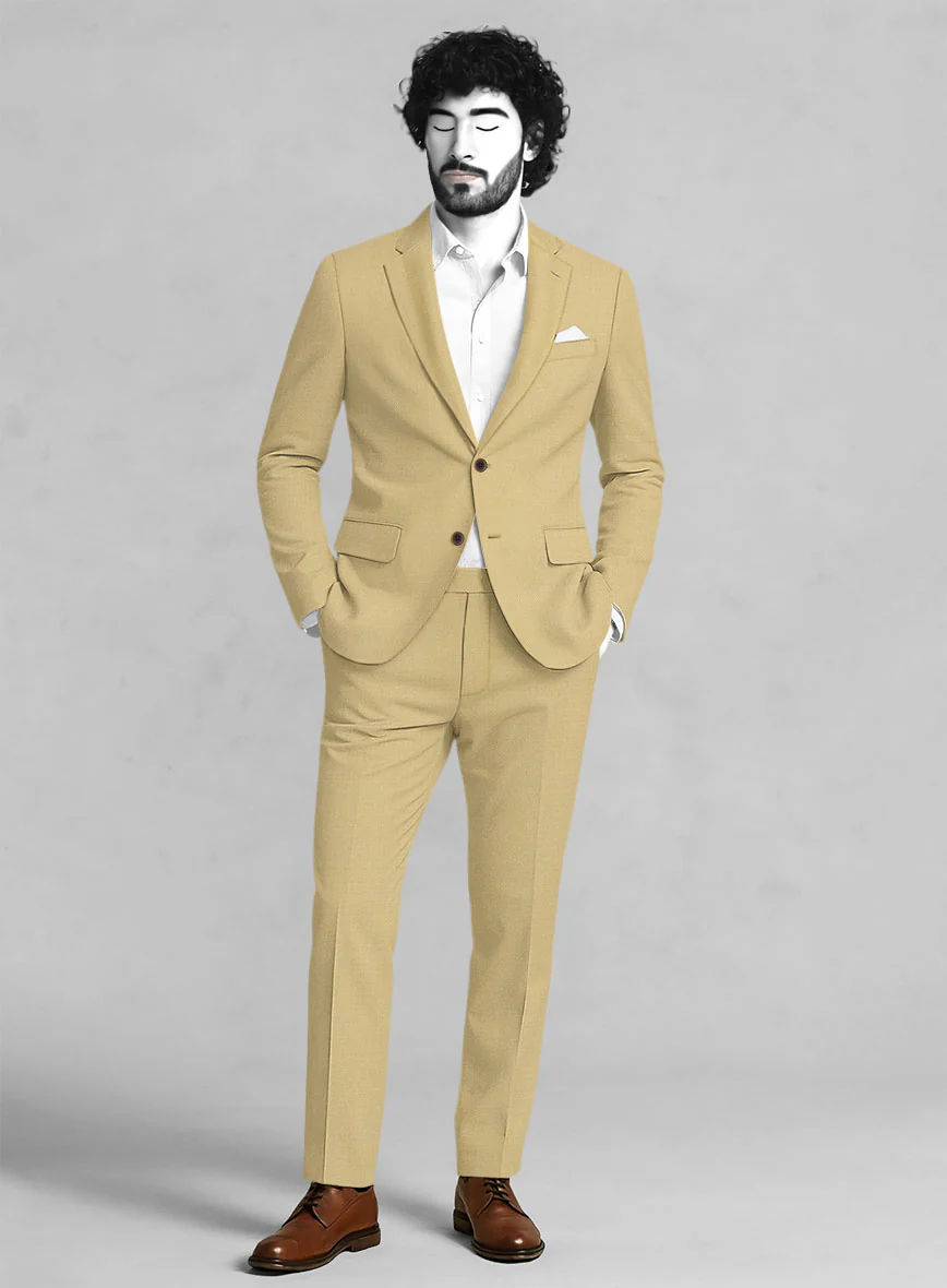 Napolean Old Khaki Wool Suit