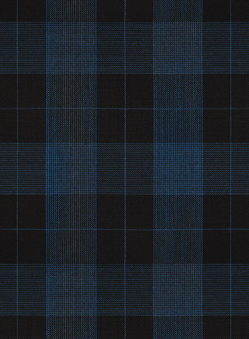 Napolean Oldo Blue Wool Pants - Image 3