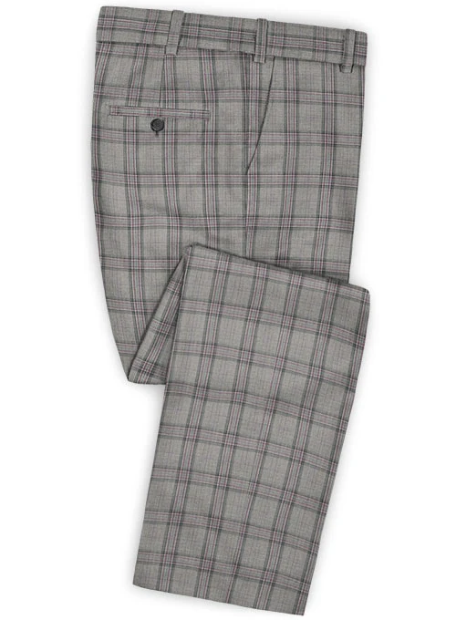 Napolean Petti Light Gray Wool Suit - Image 4
