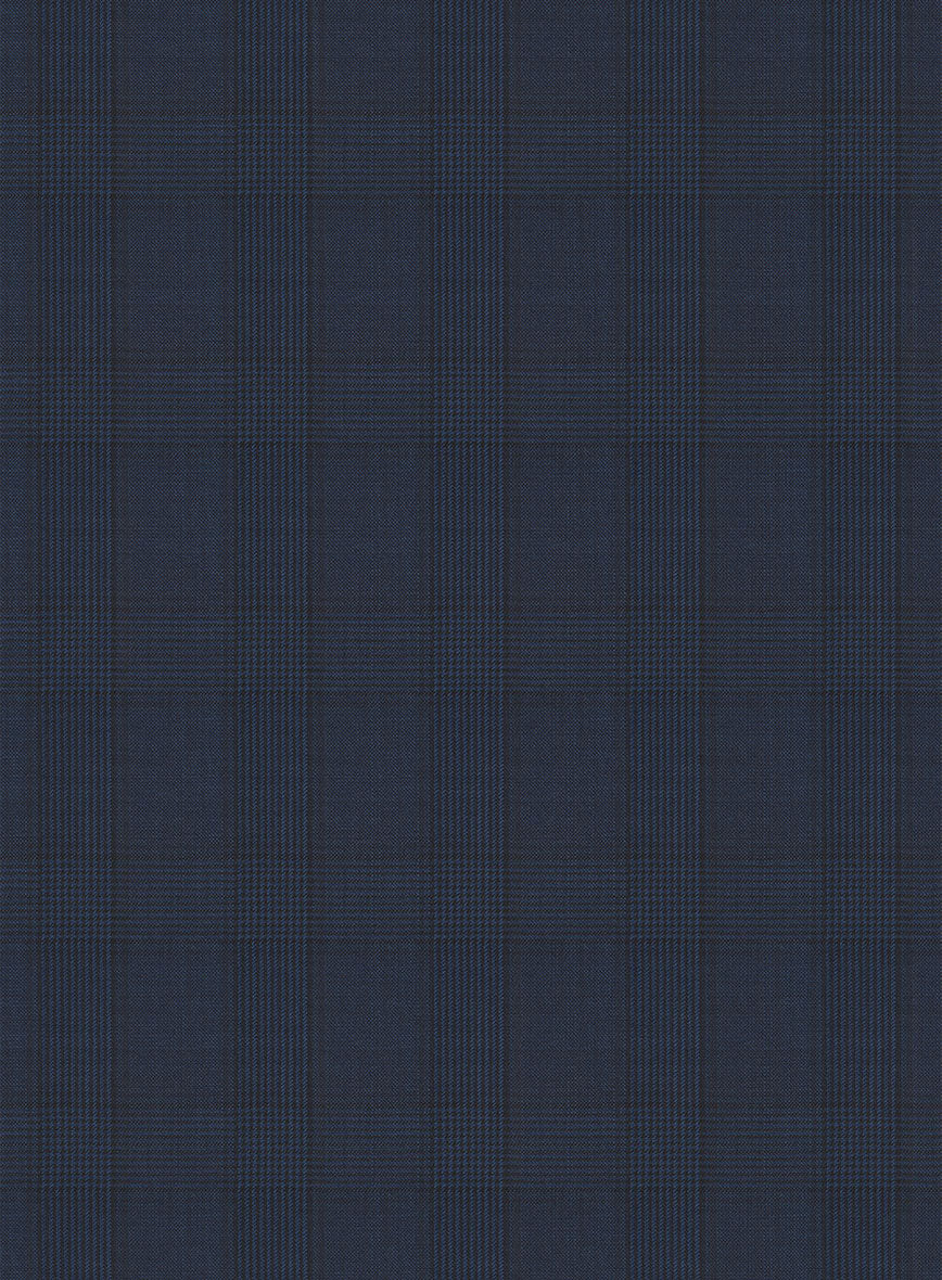 Napolean Preppy Blue Check Suit - Image 7