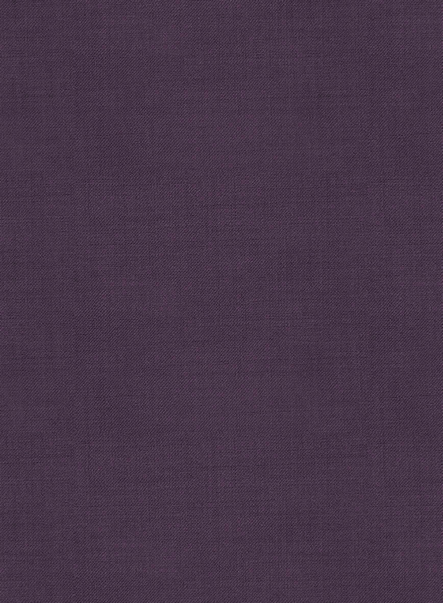 Napolean Purple Wool Jacket - Image 4