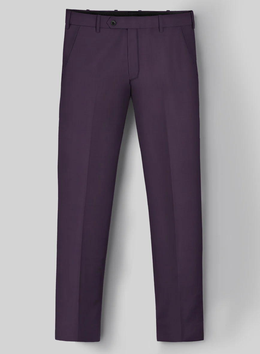 Napolean Purple Wool Suit - Image 7