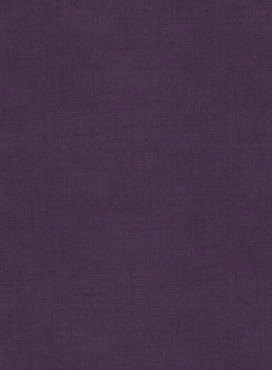 Napolean Purple Wool Tuxedo Jacket - Image 2