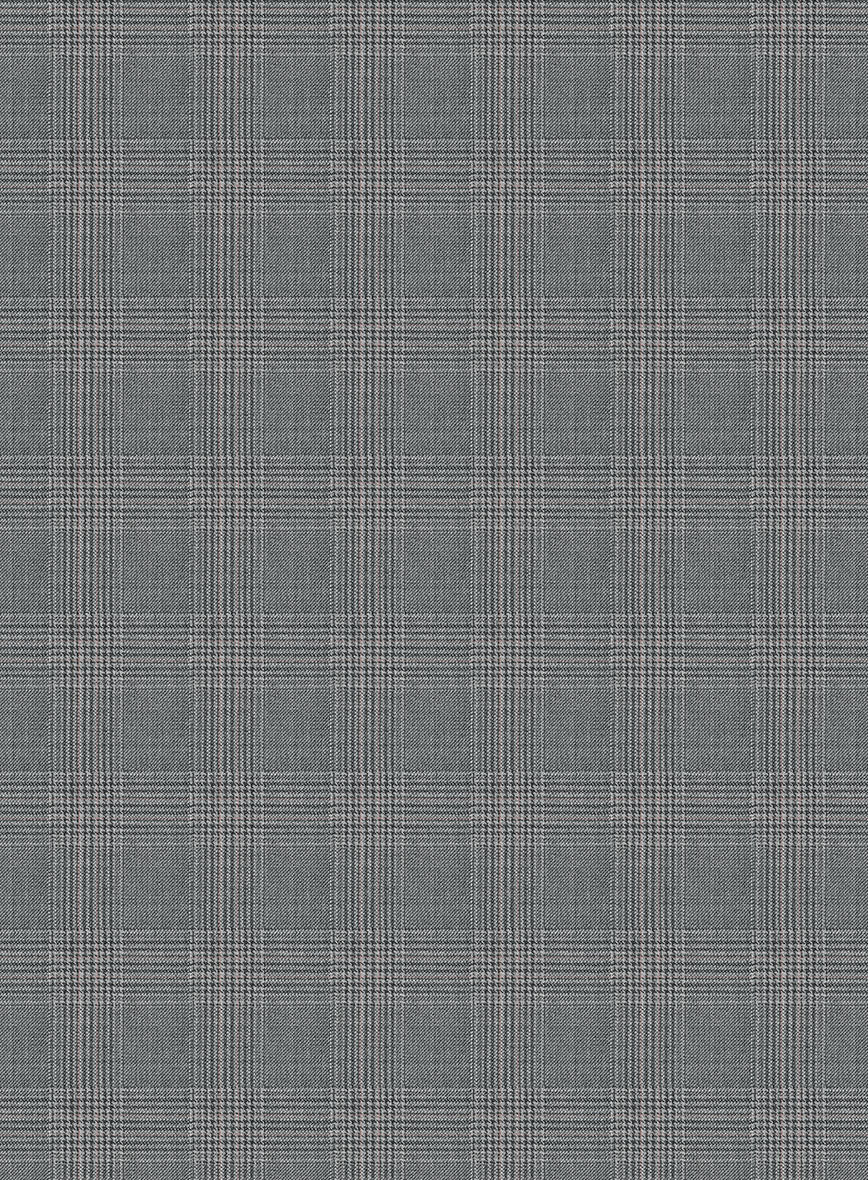 Napolean Retro Gray Glen Suit - Image 5