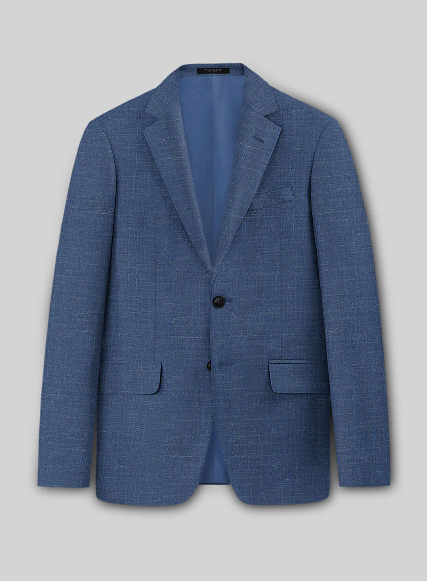 Napolean Ricci Artic Blue Wool Jacket