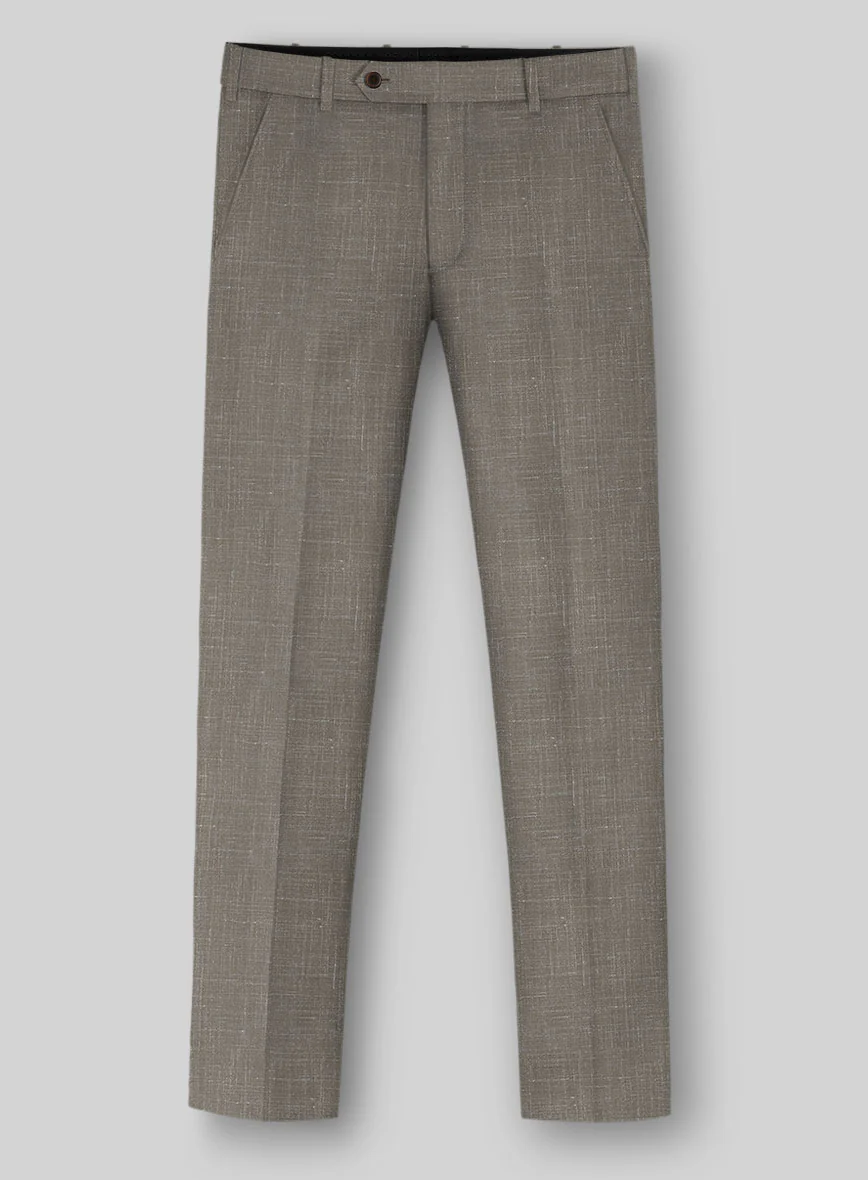 Napolean Ricci Mud Brown Wool Suit - Image 5