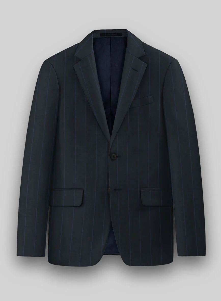 Napolean Rodrio Blue Wool Jacket