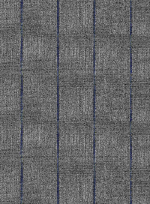 Napolean Rodrio Gray Wool Double Breasted Jacket - Image 2