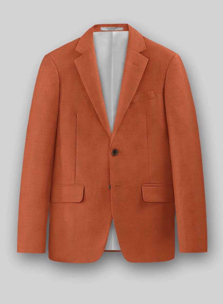 Napolean Runway Orange Wool Jacket