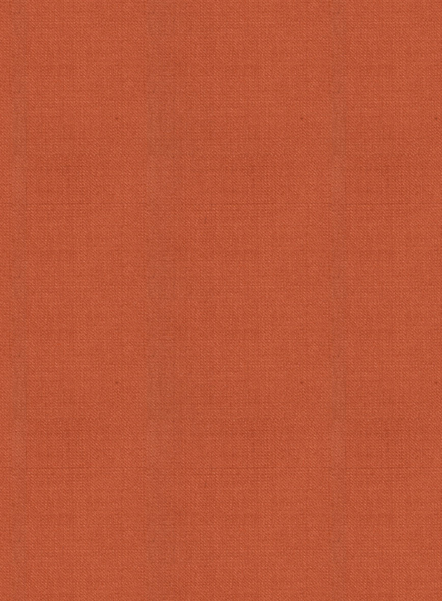 Napolean Runway Orange Wool Tuxedo Suit - Image 4