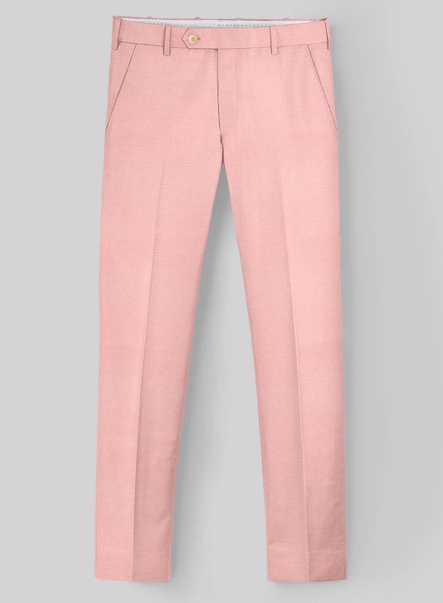 Napolean Runway Pink Wool Suit - Image 5