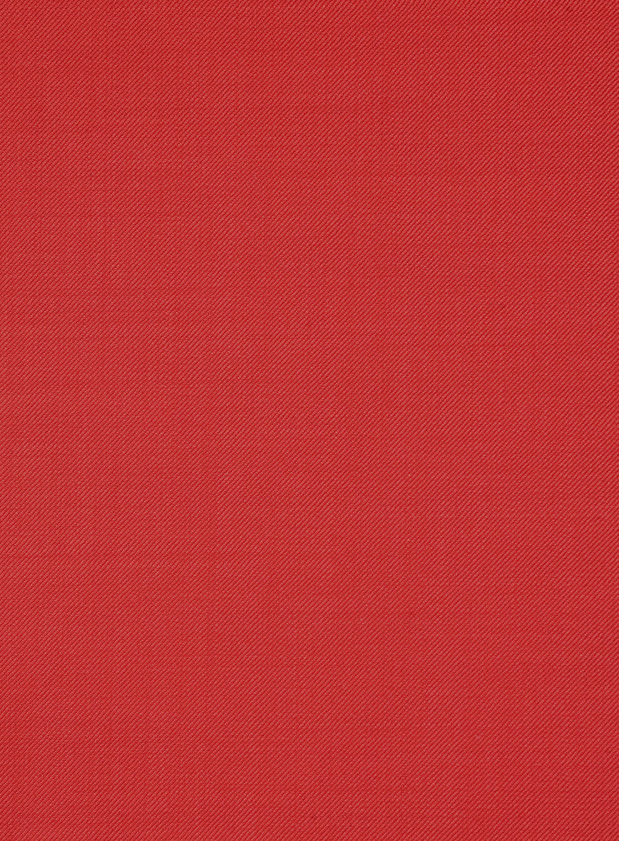 Napolean Sangue Red Wool Suit - Image 6