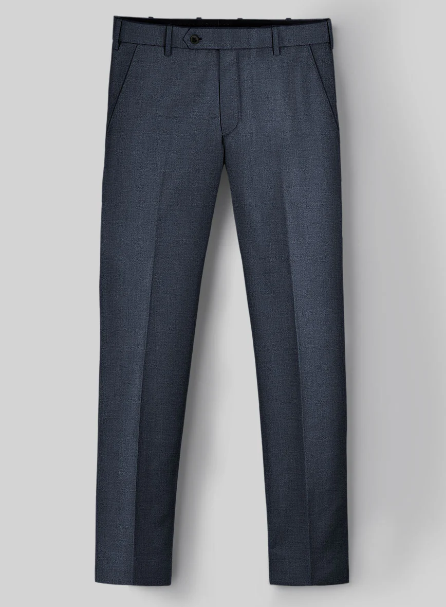 Napolean Slate Blue Wool Suit - Image 5