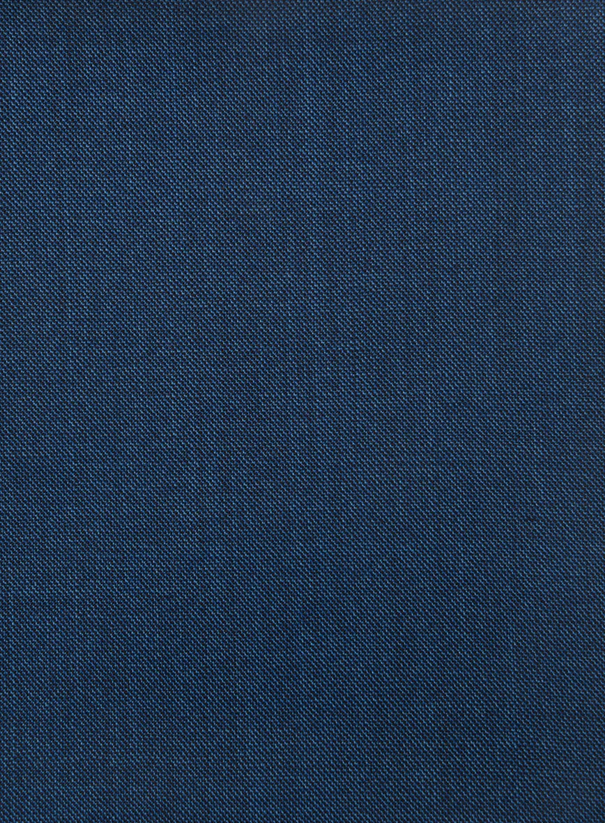 Napolean Spring Royal Blue Wool Pants - Image 3