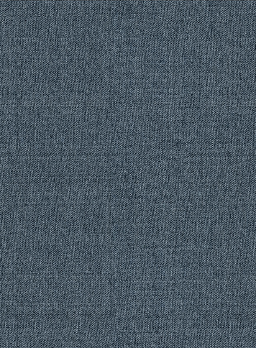 Napolean Stretch Pacific Blue Wool Pants - Image 3