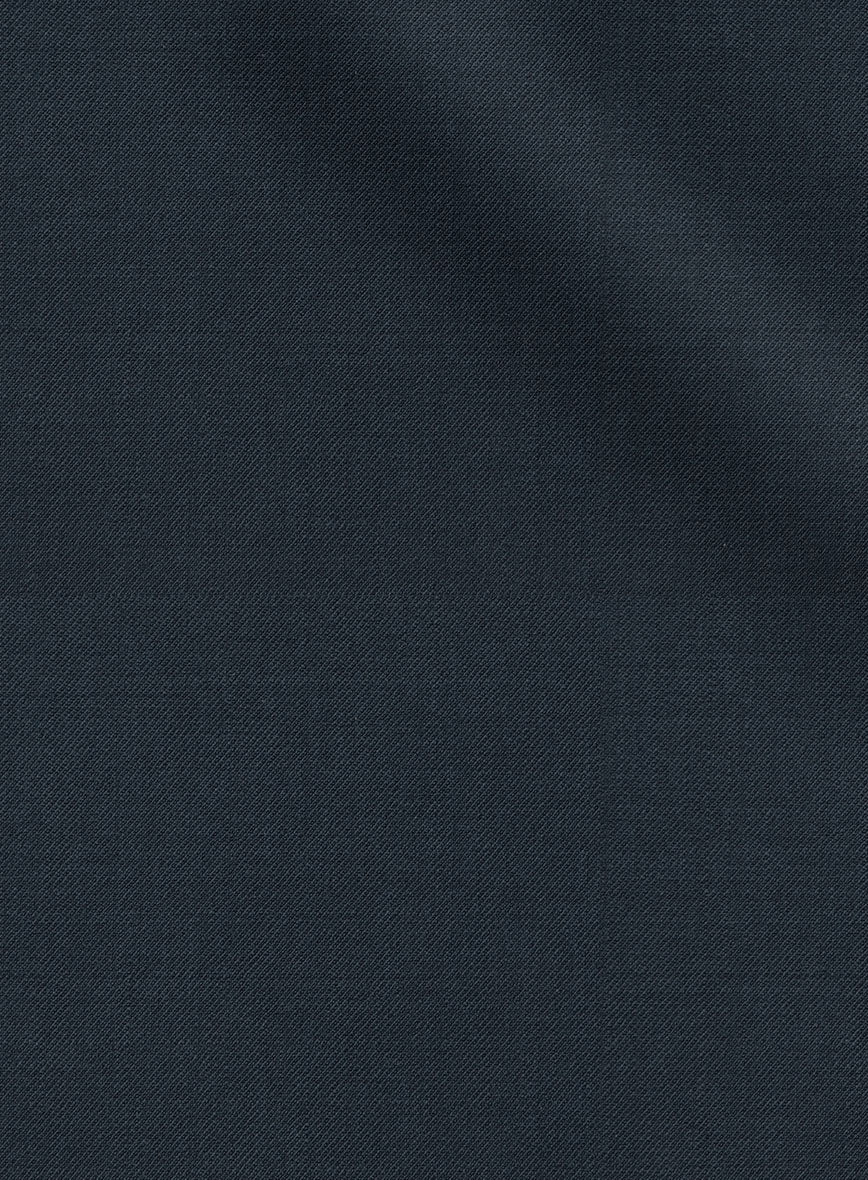 Napolean Stretch Sailor Blue Wool Pants - Image 3